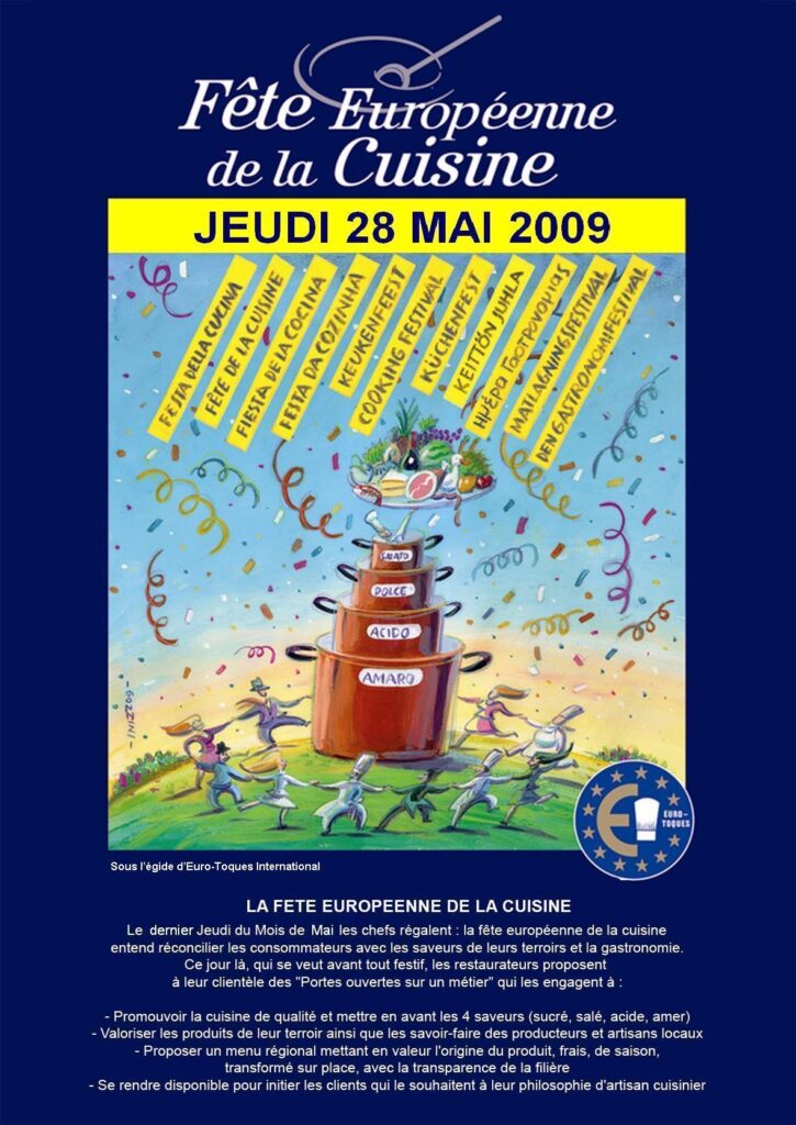 jeudi 28 mai : Fête Européenne de la Cuisine