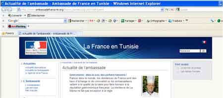 Un chef Euro-Toques France mis à l’honneur à l’Ambassade de France en Tunisie.