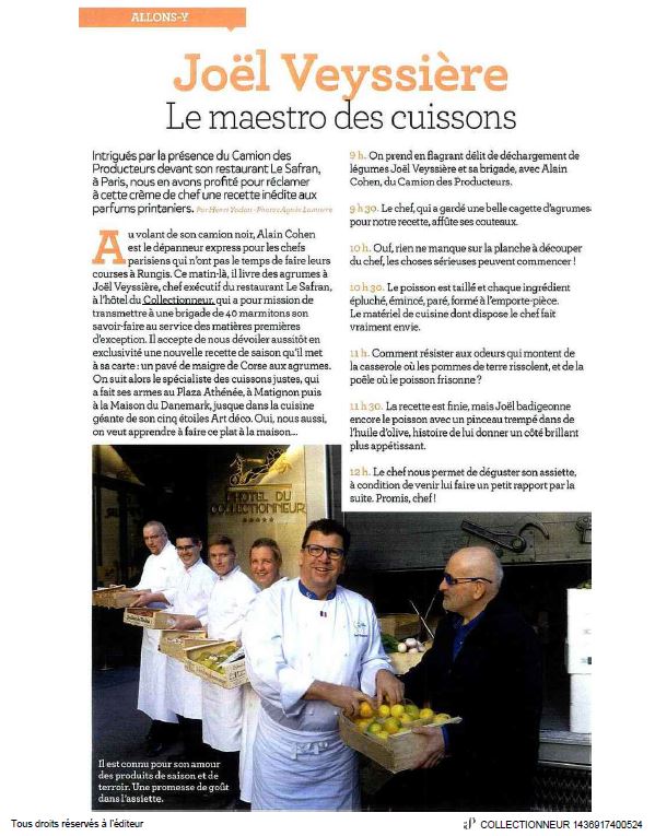 Joël Veyssière, le maestro des cuissons