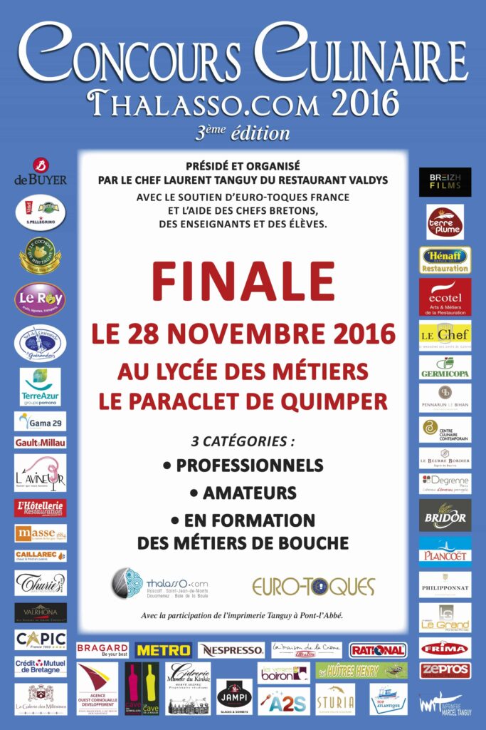 Finale du Grand Concours Thalasso.com – Euro-Toques