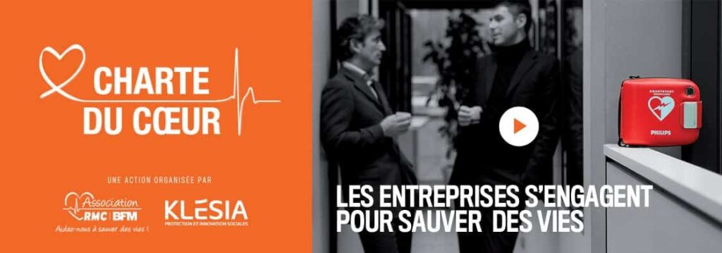 KLESIA, Grand Mécène de la Charte du Cœur