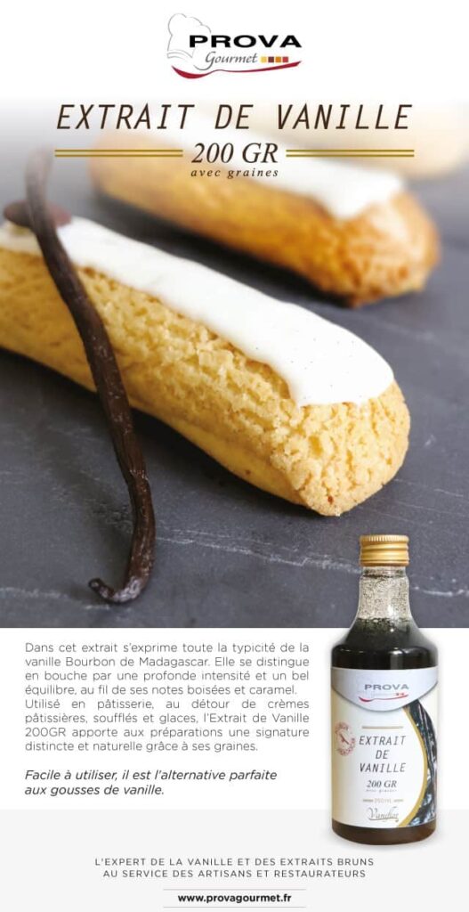 Extrait de vanille Prova Gourmet, la parfaite alternative aux gousses