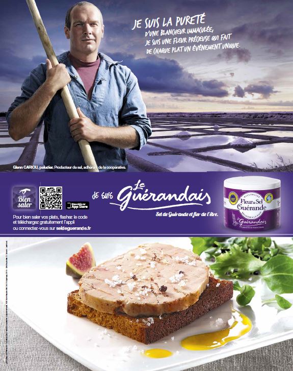 Je suis la pureté d’une blancheur immaculée, le suis Le Guérandais