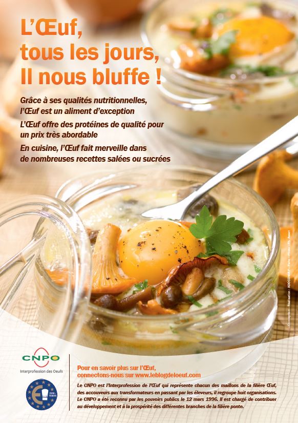 Avec le CNPO, l’Œuf, tous les jours, il nous bluffe !!