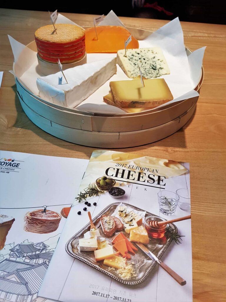 European Cheese Week – Corée du 17 au 23 novembre2017