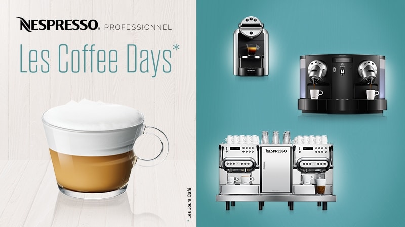 Le café à son sommet avec Nespresso Professionnel