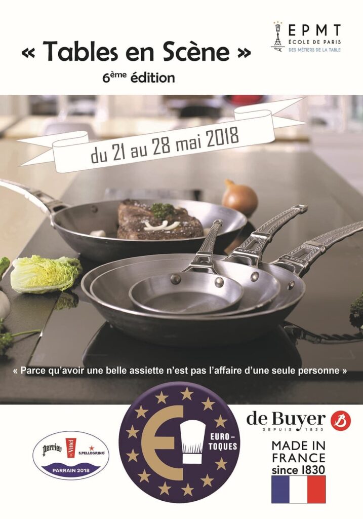 Euro-Toques fête la 6ème édition de « Tables en Scène »