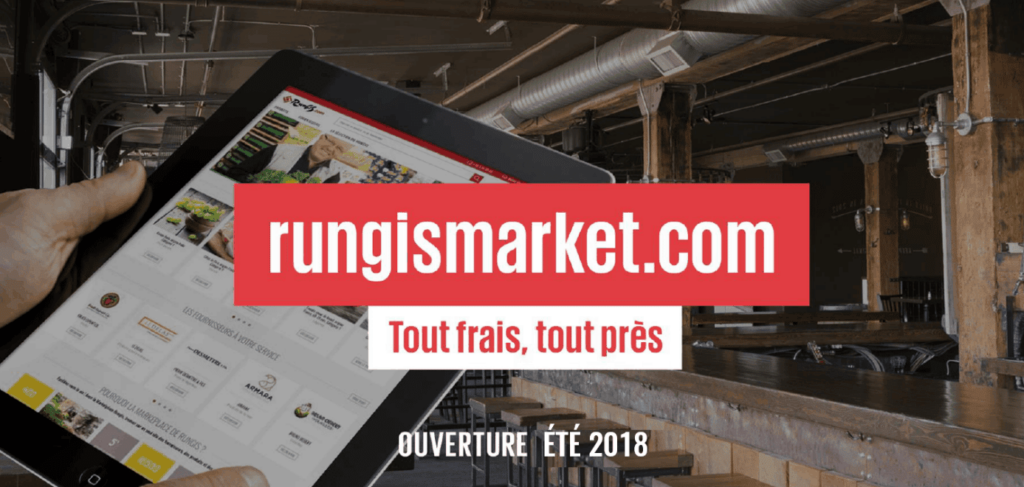 Nouveau, Rungis existe aussi en ligne !!