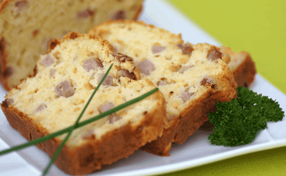 Cake aux lardons