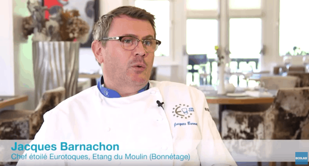 Témoignage client du chef étoilé Euro-Toques Jacques Barnachon
