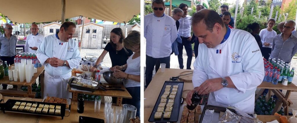 Porte d’Aubervilliers, un complexe d’élevage de truites au milieu des entreprises.