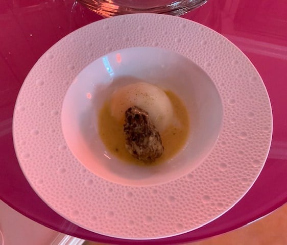 Oeuf parfait aux morilles
