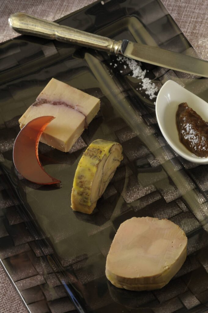 Foie gras de Canard en marbrures aux épices de pain d’épices