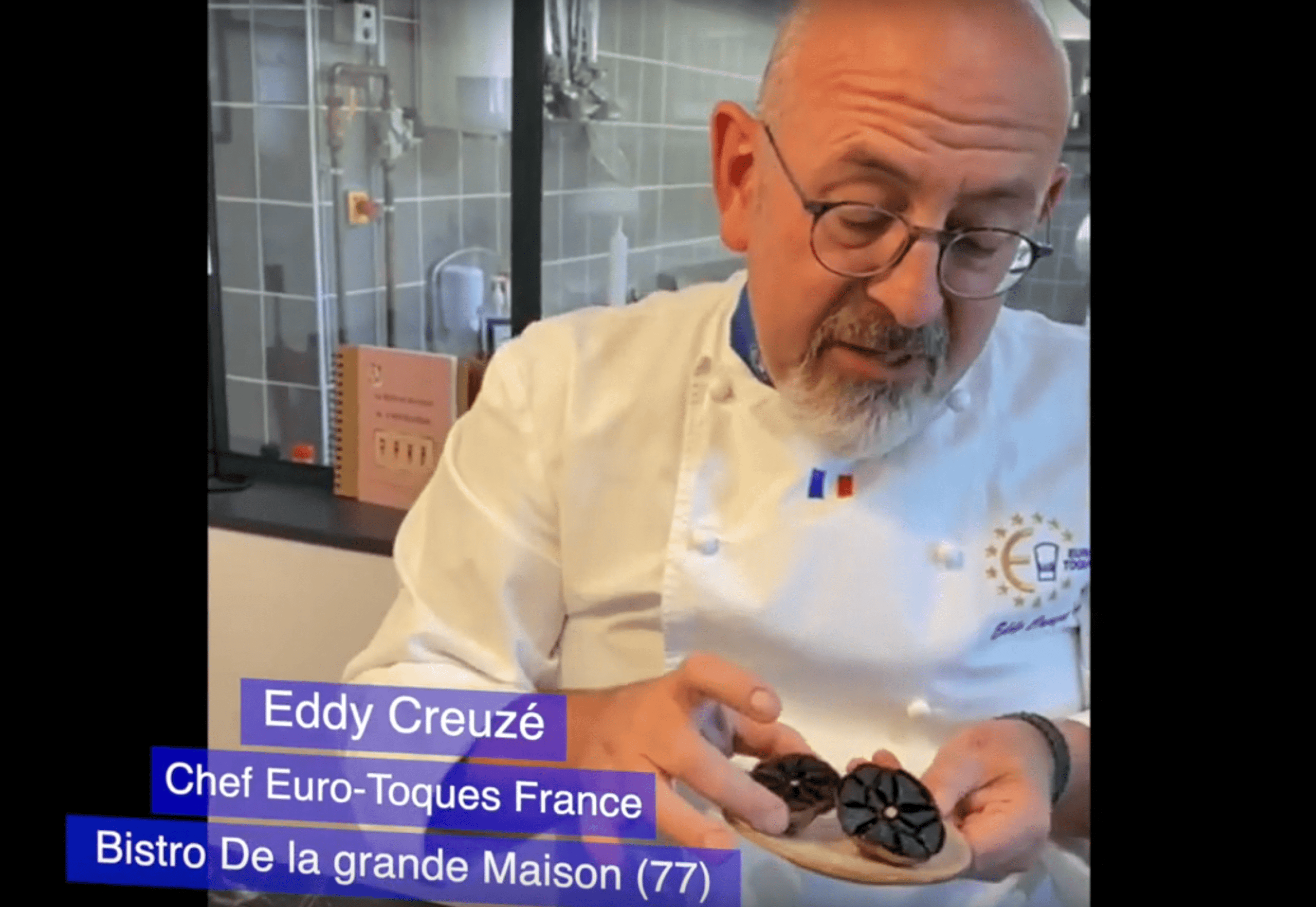 « Un chef dans mon assiette » … Eddy Creuzé et l’ail noir