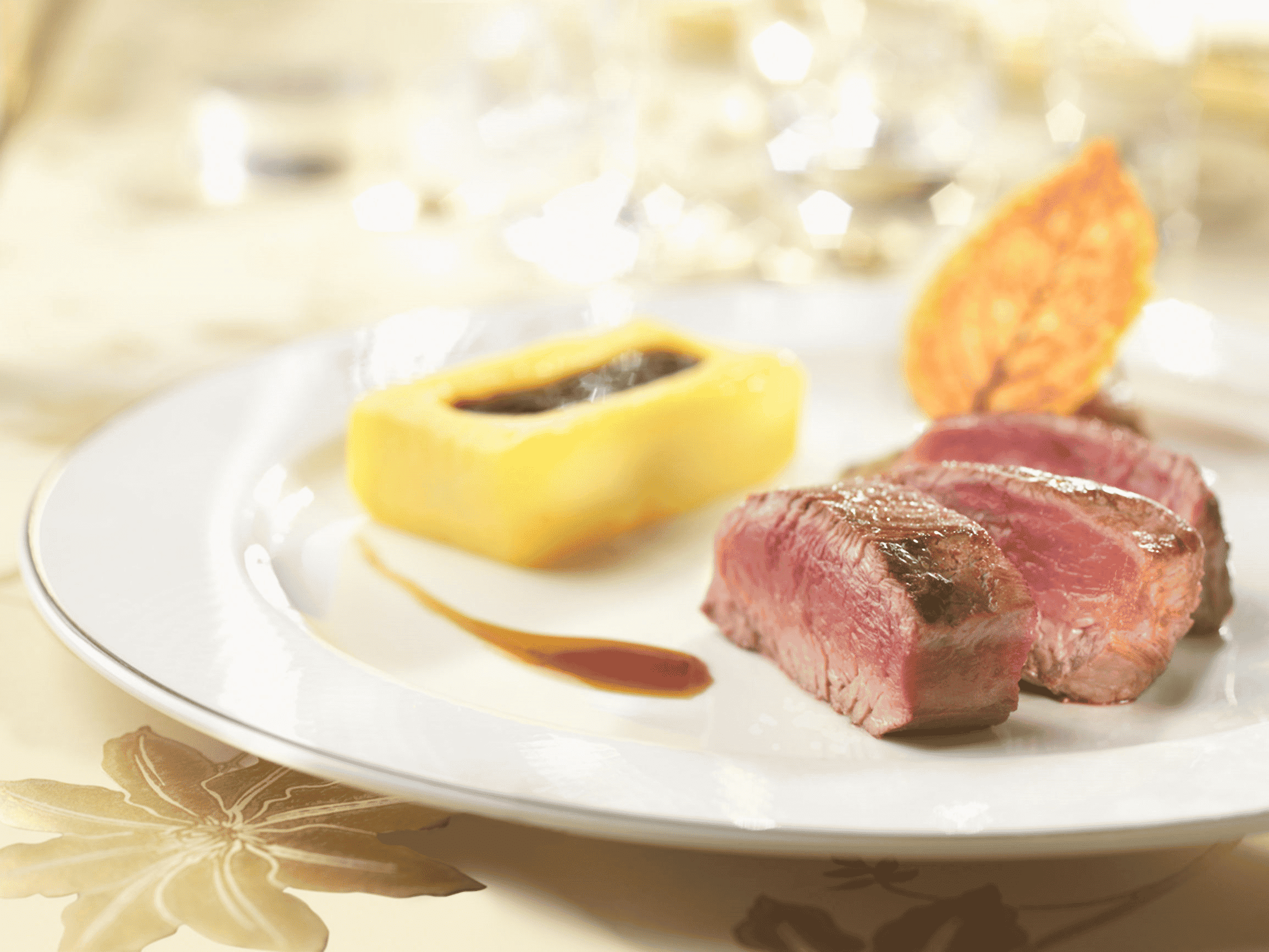 GENELETTI Philippe - Liaison d'une biche et d'une pomme de terre confite