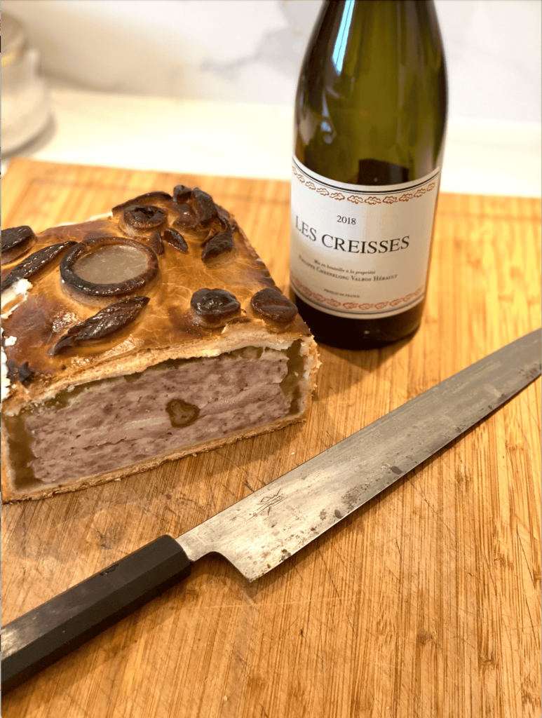 Cailles des Vosges en pâté-croute