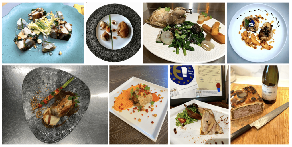 Les chefs cuisinent la caille des Vosges pour la Semaine de la Viande