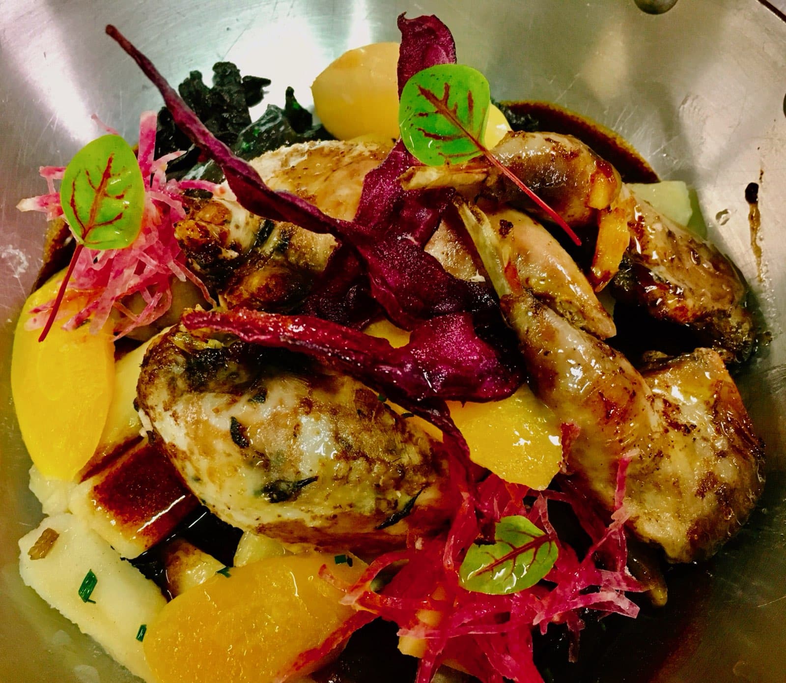 Perdreau rouge en tajine