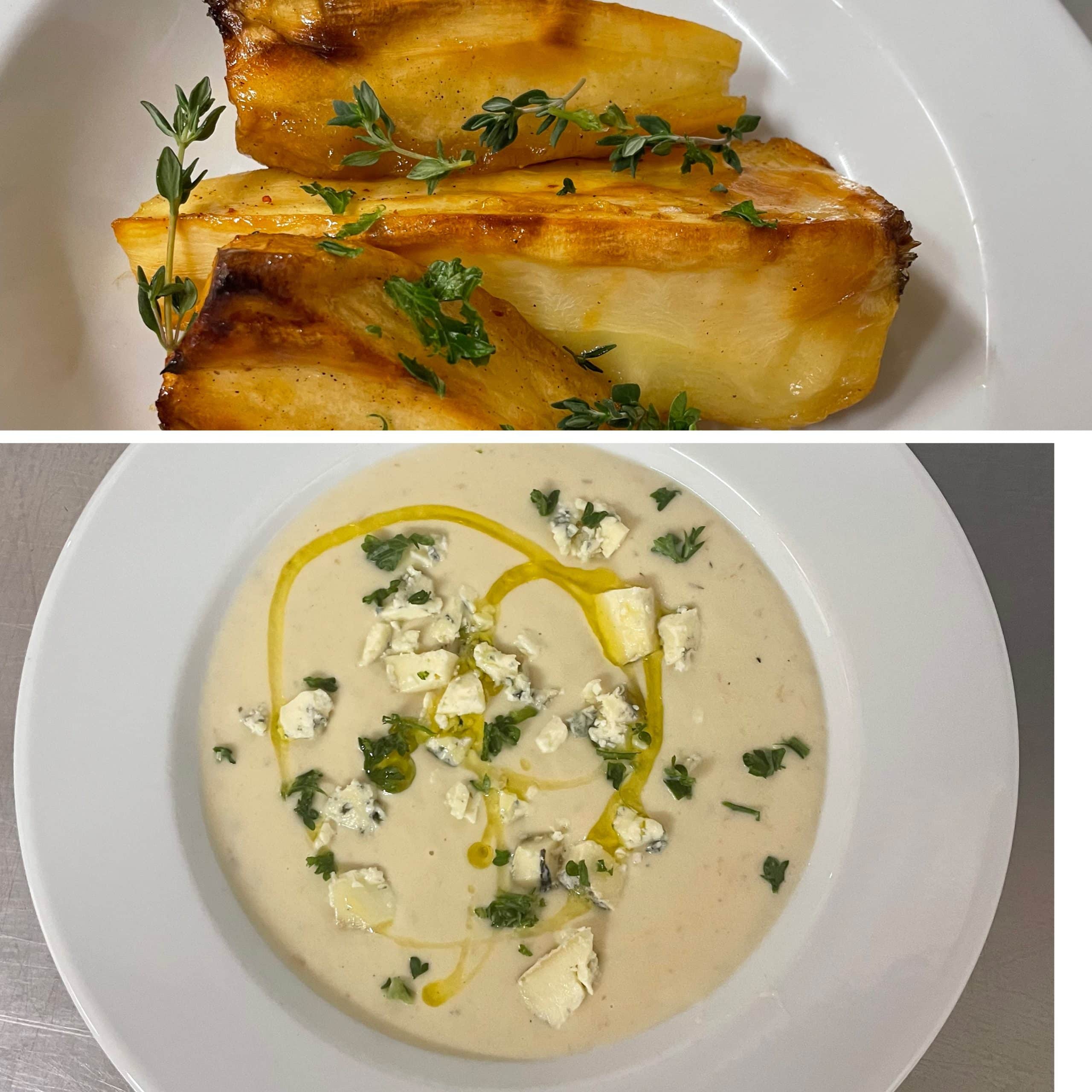 COCAT Stéphane - Velouté de panais rôtis àa la Fourme d'Ambert AOP