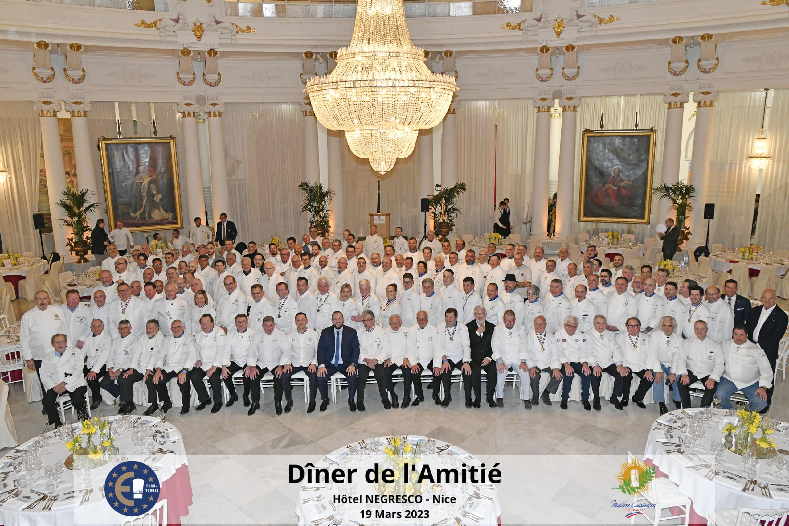 Grand Dîner de l’Amitié – Euro-Toques & Maîtres Cuisiniers de France