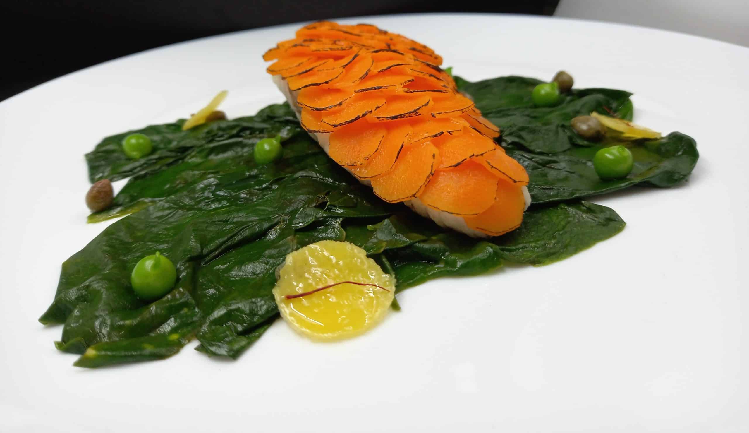 Lotte en tenue de saison et acidité