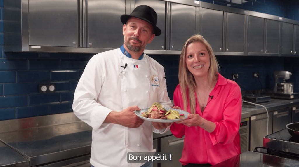 Recette simple et créative : Piccata d’agneau mariné avec une salade croquante