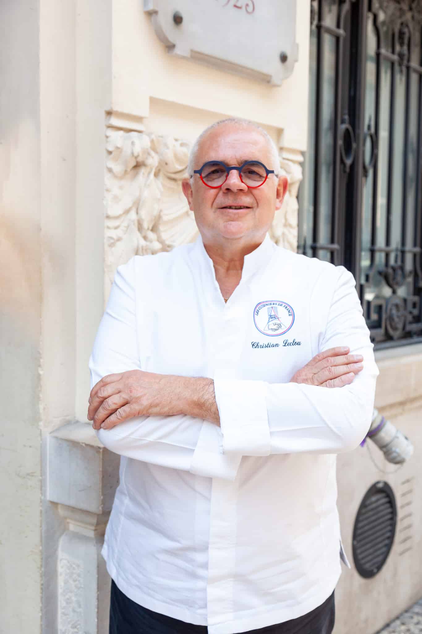 Christian Leclou, nouveau président des Cuisiniers de France