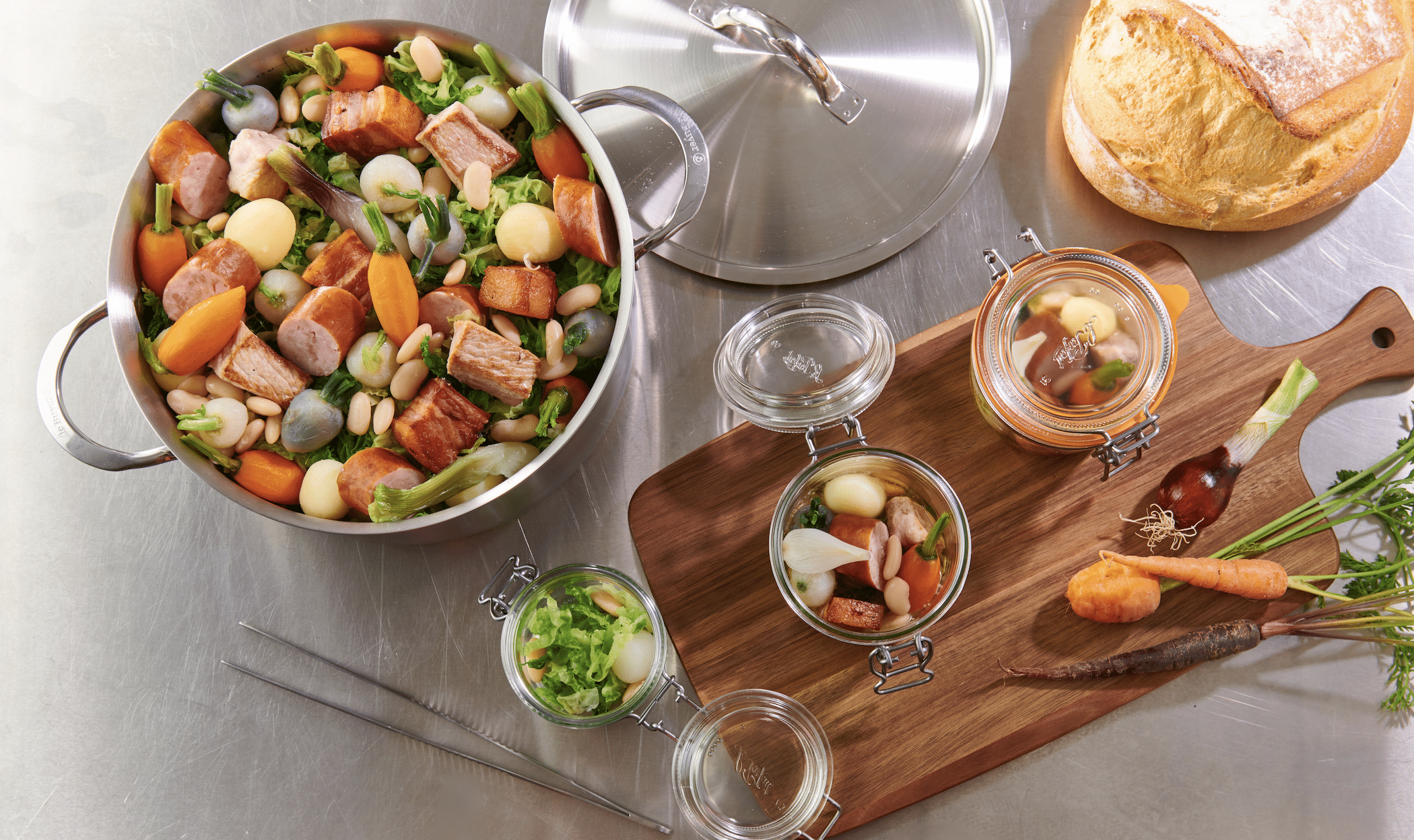 Mon interprétation d’une potée lorraine