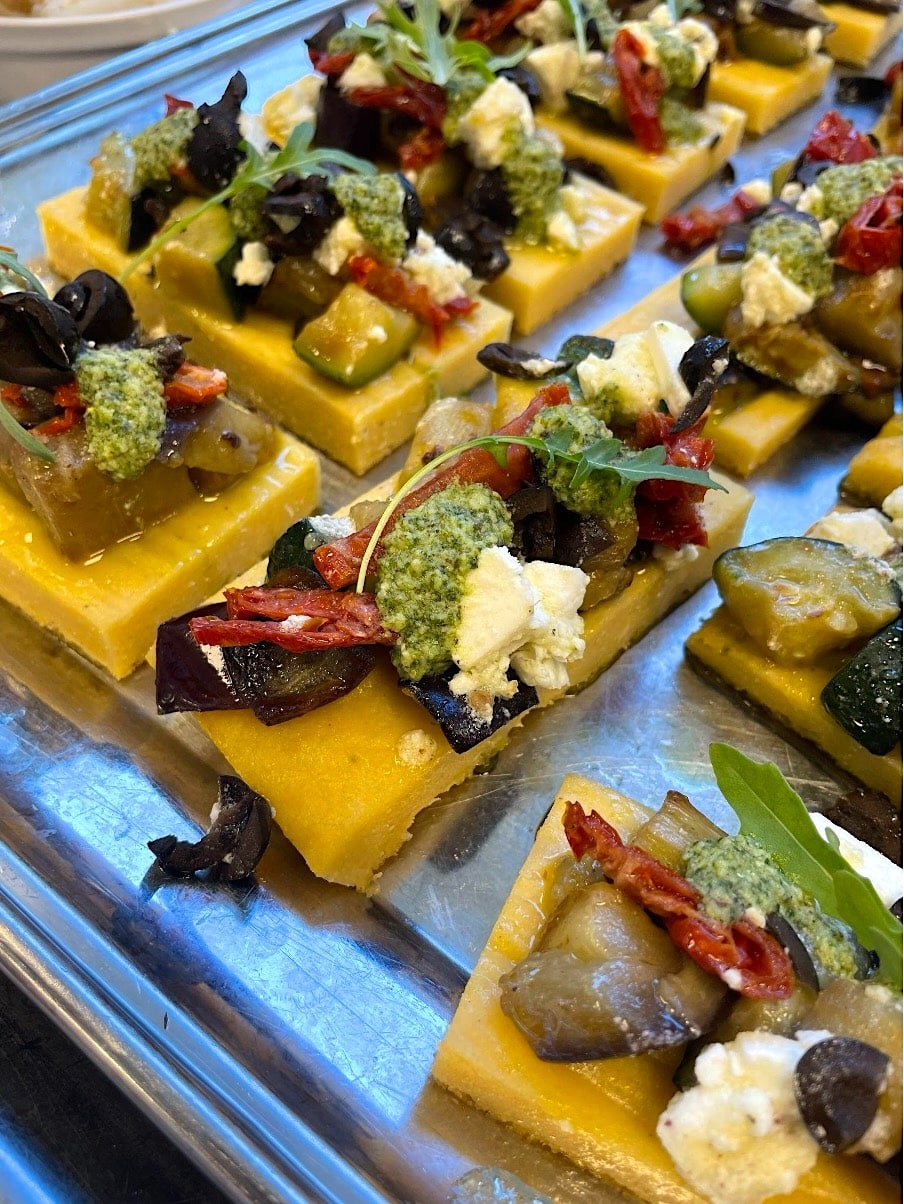 Polenta de la méditerranée